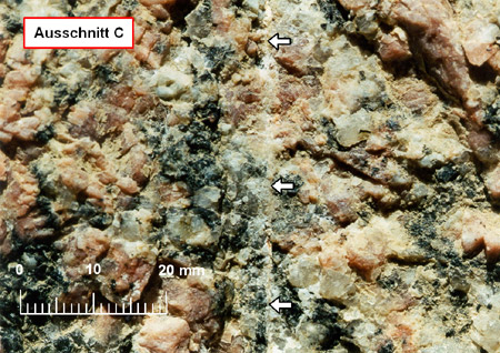 Pyramiden von Gizeh - Nahaufnahme Granitblöcke Taltempel des Chefren