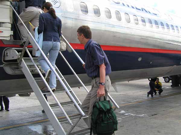 Flug zur Stadt der G�tter