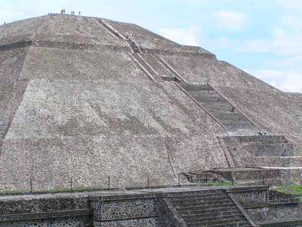 Gro�e Sonnenpyramide in Mexiko